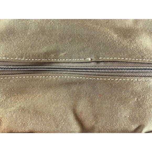 Canvas Trail Sac Shoulder Bag Leather Trim Invicta Watches Promo Vintage 1970s - Picture 10 of 11